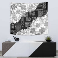 Hawaii Aloha Tapestry White Quilt Patch Work Mix Plumeria Lei LT7 - Polynesian Pride