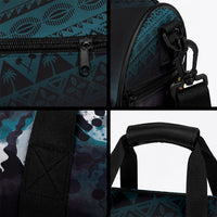 Fiji Bati Rugby Viti Masi Duffle Bag Coral Motifs