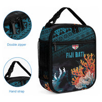 Fiji Bati Rugby Viti Masi Lunch Bag Coral Motifs