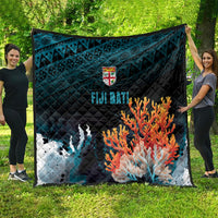 Fiji Bati Rugby Viti Masi Quilt Coral Motifs