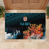 Fiji Bati Rugby Viti Masi Rubber Doormat Coral Motifs
