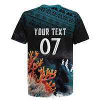 Fiji Bati Rugby Custom Viti Masi Rugby Jersey Coral Motifs