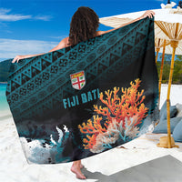 Fiji Bati Rugby Viti Masi Sarong Coral Motifs