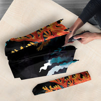 Fiji Bati Rugby Viti Masi Umbrella Coral Motifs