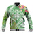 Aloha Molokai Island Baseball Jacket Hawaii Pua Kukui