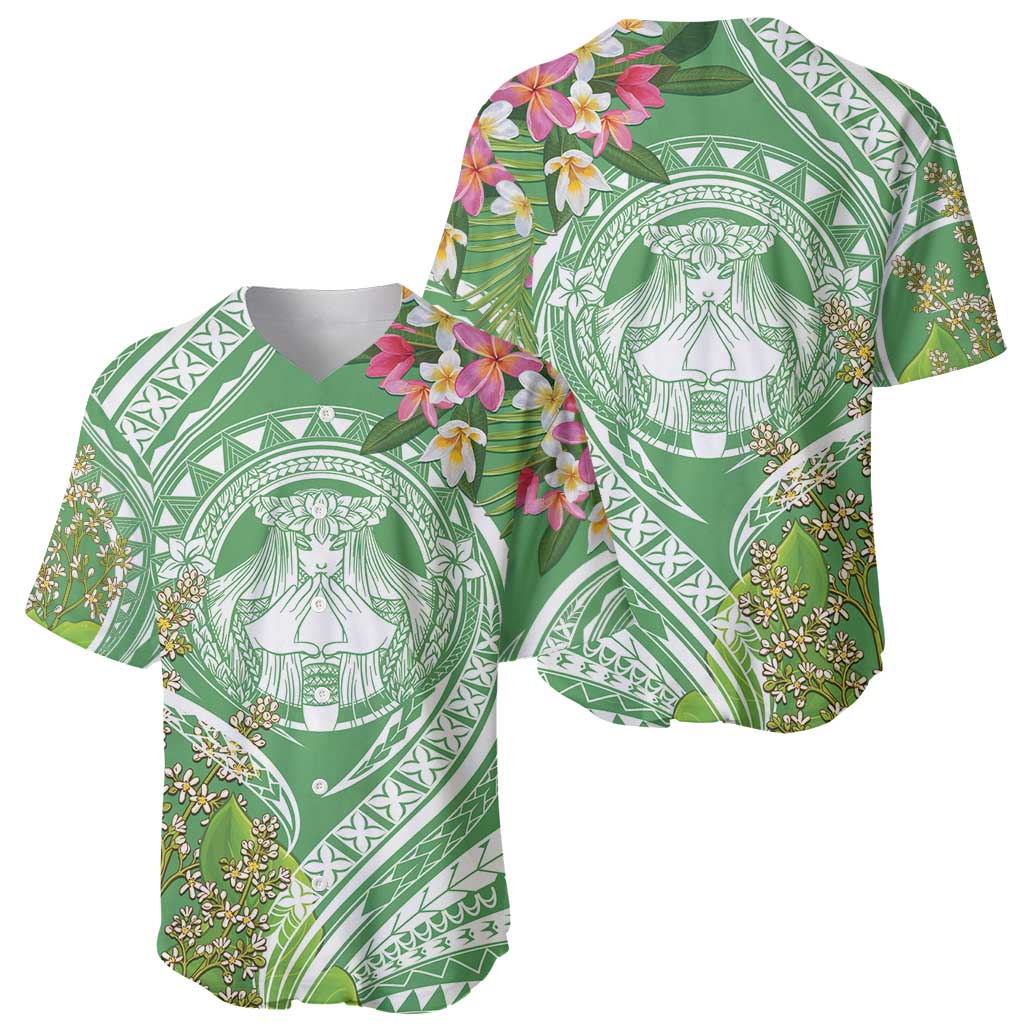 Aloha Molokai Island Baseball Jersey Hawaii Pua Kukui LT7 - Polynesian Pride