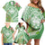 Aloha Molokai Island Family Matching Off Shoulder Short Dress and Hawaiian Shirt Hawaii Pua Kukui