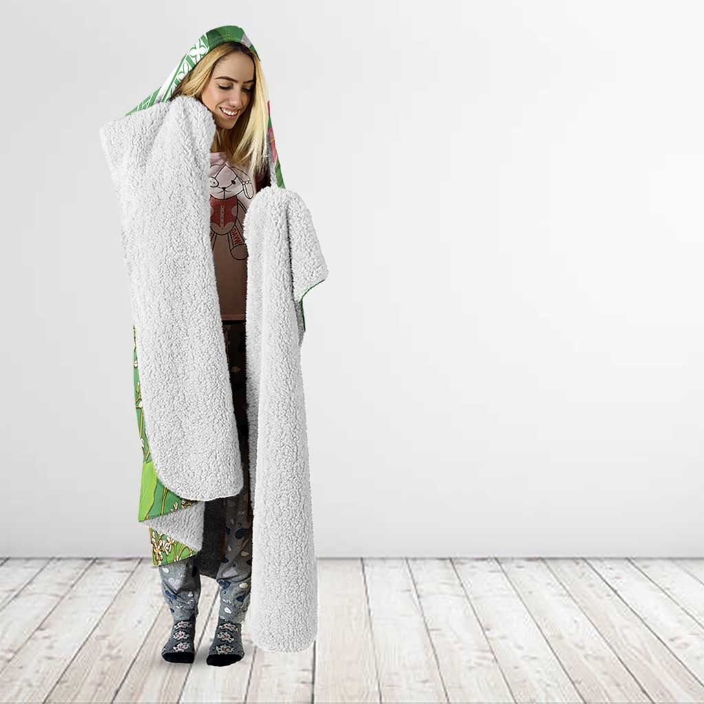 Aloha Molokai Island Hooded Blanket Hawaii Pua Kukui LT7 - Polynesian Pride