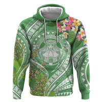 Aloha Molokai Island Hoodie Hawaii Pua Kukui LT7 Pullover Hoodie Green - Polynesian Pride