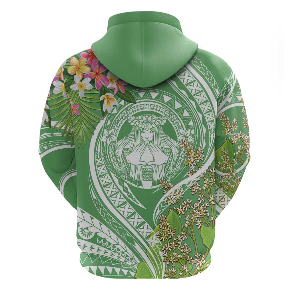 Aloha Molokai Island Hoodie Hawaii Pua Kukui LT7 - Polynesian Pride