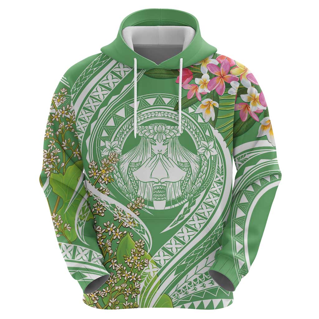 Aloha Molokai Island Hoodie Hawaii Pua Kukui LT7 - Polynesian Pride
