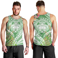 Aloha Molokai Island Men Tank Top Hawaii Pua Kukui LT7 - Polynesian Pride