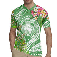 Aloha Molokai Island Rugby Jersey Hawaii Pua Kukui LT7 - Polynesian Pride