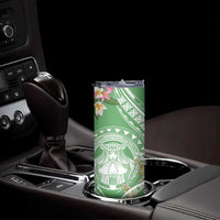Aloha Molokai Island Skinny Tumbler Hawaii Pua Kukui LT7 - Polynesian Pride