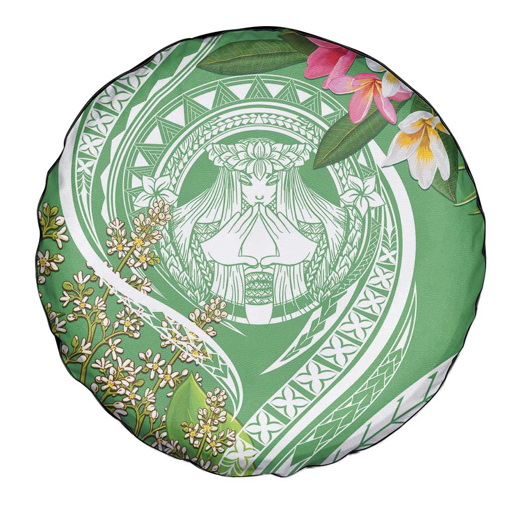 Aloha Molokai Island Spare Tire Cover Hawaii Pua Kukui LT7 - Polynesian Pride