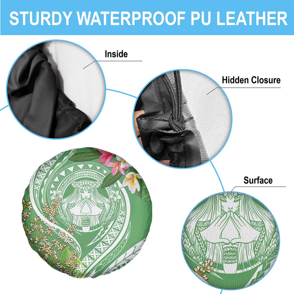 Aloha Molokai Island Spare Tire Cover Hawaii Pua Kukui LT7 - Polynesian Pride