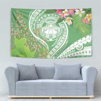 Aloha Molokai Island Tapestry Hawaii Pua Kukui LT7 - Polynesian Pride