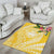 Aloha Hawaii Oahu Area Rug Wahine with Ilima Lei