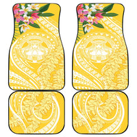 Aloha Hawaii Oahu Car Mats Wahine with Ilima Lei LT7 - Polynesian Pride