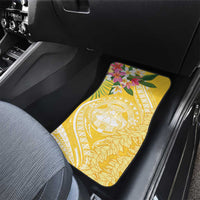 Aloha Hawaii Oahu Car Mats Wahine with Ilima Lei LT7 - Polynesian Pride