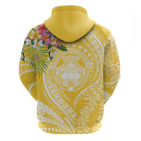 Aloha Hawaii Oahu Hoodie Wahine with Ilima Lei LT7 - Polynesian Pride