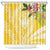 Aloha Hawaii Oahu Shower Curtain Wahine with Ilima Lei