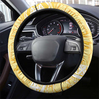 Aloha Hawaii Oahu Steering Wheel Cover Wahine with Ilima Lei LT7 - Polynesian Pride