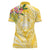 Aloha Hawaii Oahu Women Polo Shirt Wahine with Ilima Lei