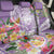 Aloha Hawaii Kauai Back Car Seat Cover Frangipani Mix Mokihana Lei