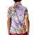 Aloha Hawaii Kauai Kid Polo Shirt Frangipani Mix Mokihana Lei