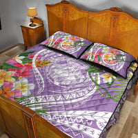 Aloha Hawaii Kauai Quilt Bed Set Frangipani Mix Mokihana Lei LT7 - Polynesian Pride