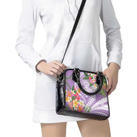 Aloha Hawaii Kauai Shoulder Handbag Frangipani Mix Mokihana Lei LT7 - Polynesian Pride
