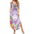 Aloha Hawaii Kauai Summer Maxi Dress Frangipani Mix Mokihana Lei