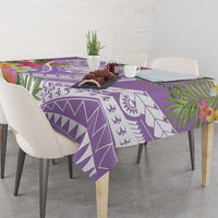 Aloha Hawaii Kauai Tablecloth Frangipani Mix Mokihana Lei LT7 - Polynesian Pride