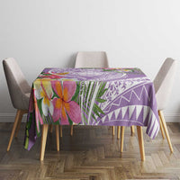 Aloha Hawaii Kauai Tablecloth Frangipani Mix Mokihana Lei LT7 - Polynesian Pride