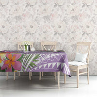 Aloha Hawaii Kauai Tablecloth Frangipani Mix Mokihana Lei LT7 - Polynesian Pride