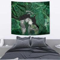 New Zealand Aroha Koe Mama Tapestry Maori Hongi - Pounamu LT7 - Polynesian Pride
