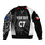 Personalised New Zealand Rugby Bomber Jacket Aotearoa World Cup 2023 Champions LT7 - Polynesian Pride