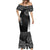 Personalised New Zealand Rugby Mermaid Dress Aotearoa World Cup 2023 Champions LT7 - Polynesian Pride