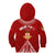 Personalised Kolisi Tonga Atele Kid Hoodie Tongan Kupesi - Special LT7 - Polynesian Pride