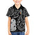 Kia Hara Te reo Maori Family Matching Puletasi and Hawaiian Shirt Manaia Moko Pattern