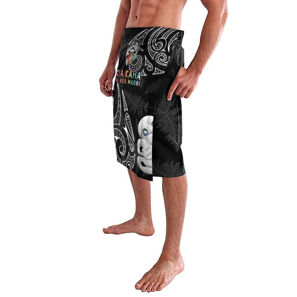 Kia Hara Te reo Maori Lavalava Manaia Moko Pattern LT7 - Polynesian Pride