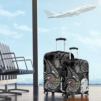 Kia Hara Te reo Maori Luggage Cover Manaia Moko Pattern LT7 - Polynesian Pride