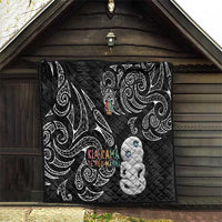 Kia Hara Te reo Maori Quilt Manaia Moko Pattern LT7 - Polynesian Pride
