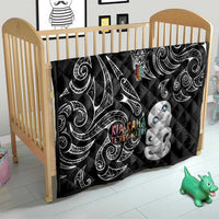 Kia Hara Te reo Maori Quilt Manaia Moko Pattern LT7 - Polynesian Pride