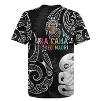 Kia Hara Te reo Maori Rugby Jersey Manaia Moko Pattern LT7 - Polynesian Pride