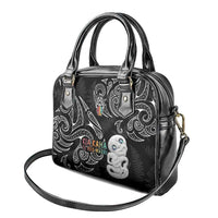 Kia Hara Te reo Maori Shoulder Handbag Manaia Moko Pattern LT7 - Polynesian Pride