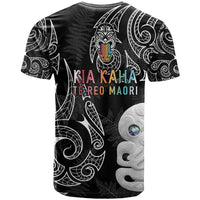 Kia Hara Te reo Maori T Shirt Manaia Moko Pattern LT7 - Polynesian Pride