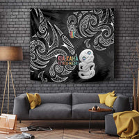 Kia Hara Te reo Maori Tapestry Manaia Moko Pattern LT7 - Polynesian Pride