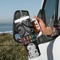 Kia Hara Te reo Maori Tumbler With Handle Manaia Moko Pattern LT7 - Polynesian Pride